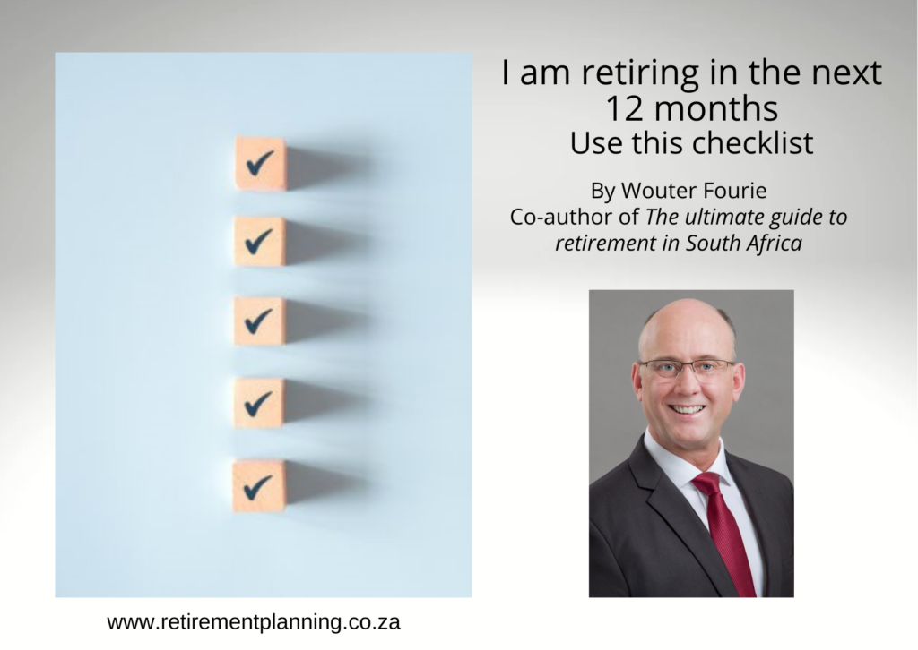 I am retiring in the next 12 months Use this checklist - The Ultimate ...